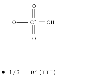 bismuth tri(perchlorate)